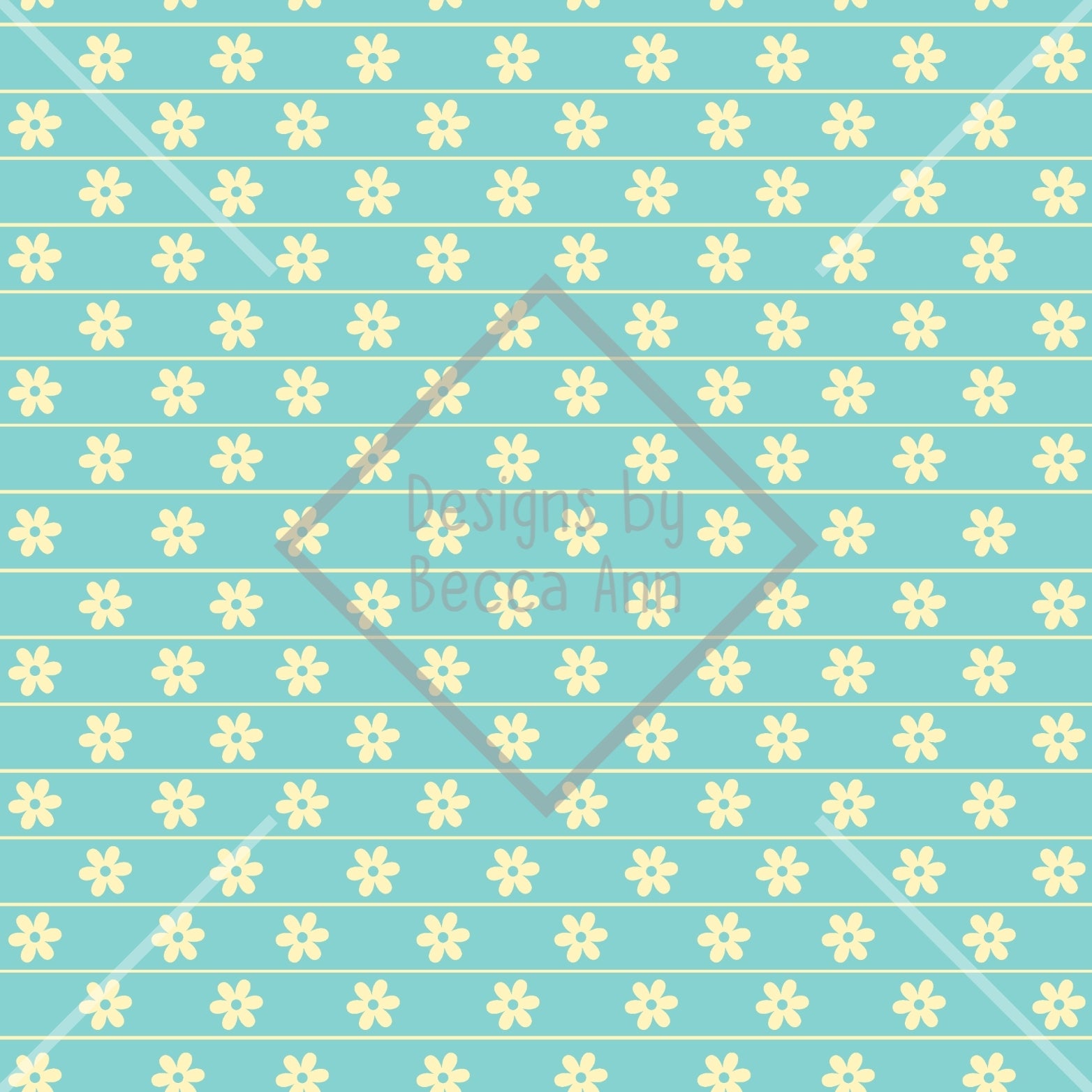 Striped Daisy Seamless File
