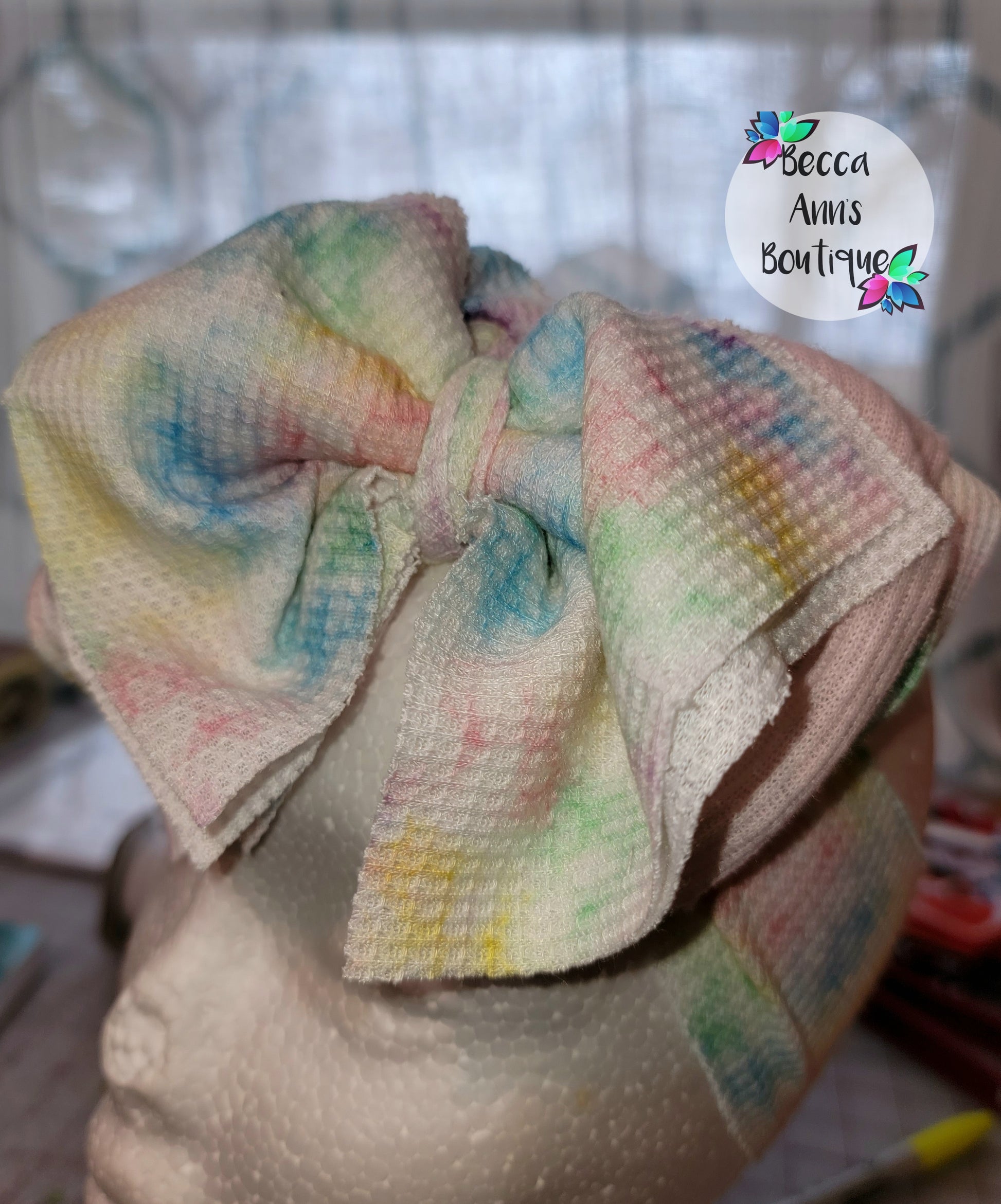 Messy Headwrap Bow RTS