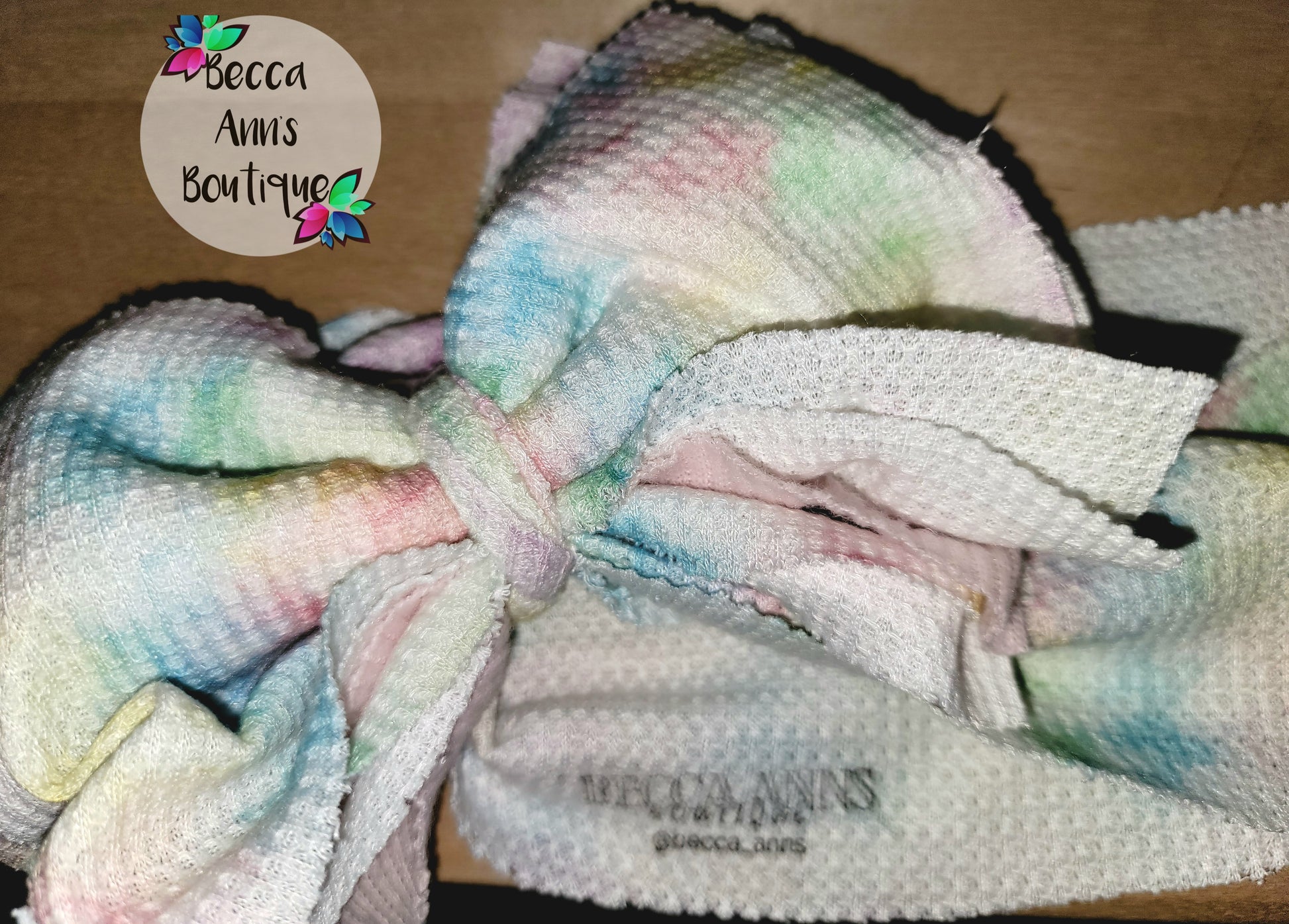 Messy Headwrap Bow RTS
