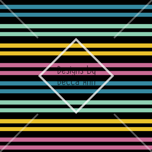 Simple Rainbows on black Seamless File