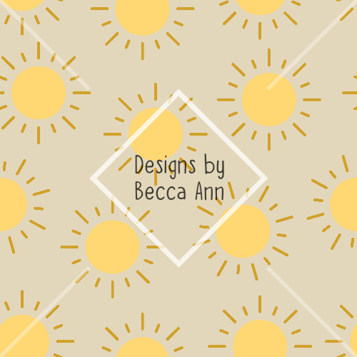 Simple Suns on Nude Seamless File