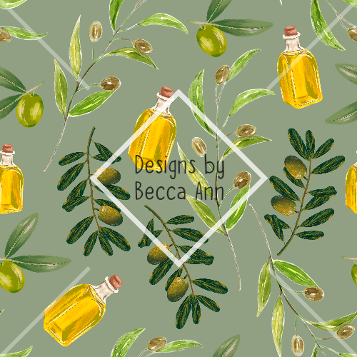 Olive Branches Seamless File