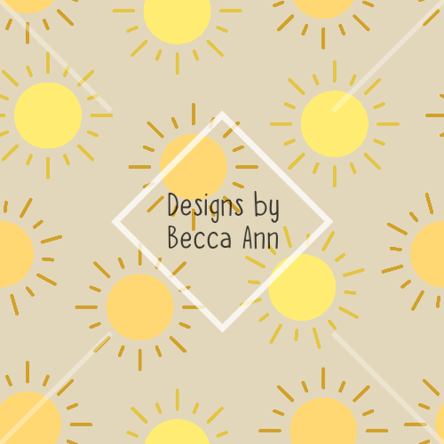 Simple Suns on Nude Seamless File