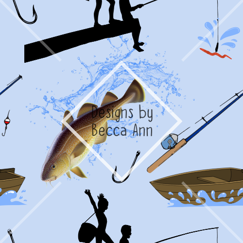 Fishing Trip Seamless File