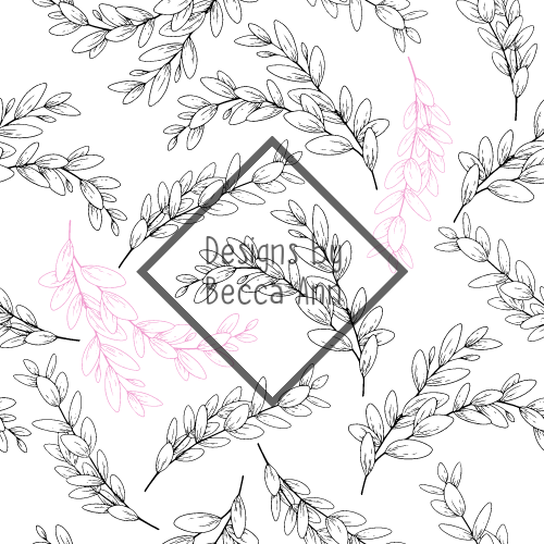 Dainty Leaves Seamless File