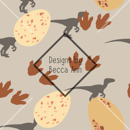 Dino Tracks Seamless File