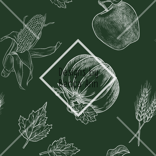 Outline Fall Seamless File