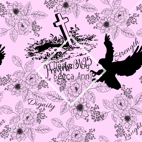 Proverbs 3125 Seamless File and PNG