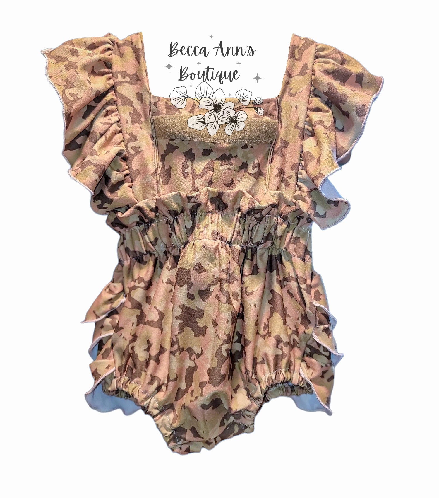 Ruffle Bloomie Romper