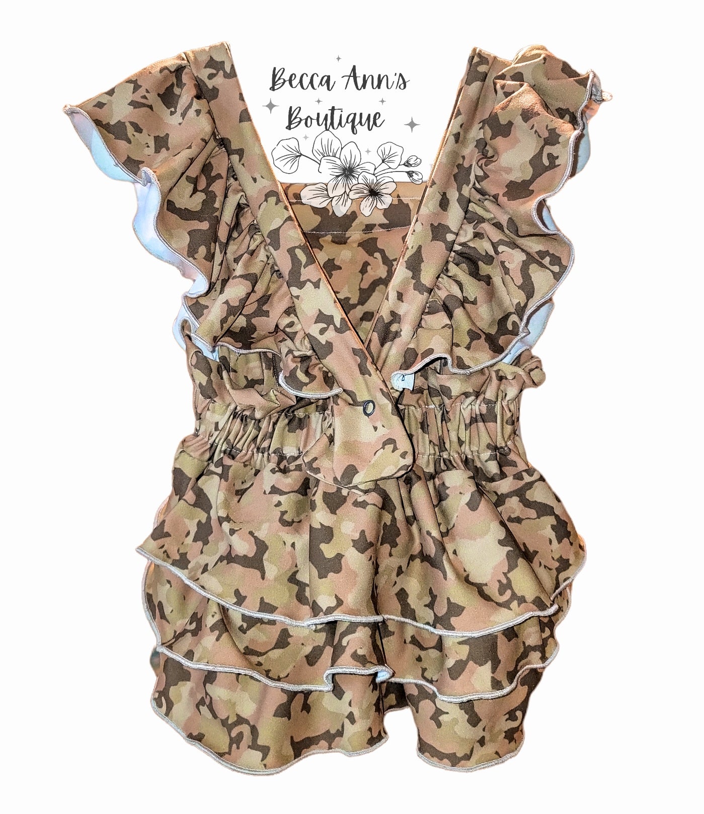 Ruffle Bloomie Romper