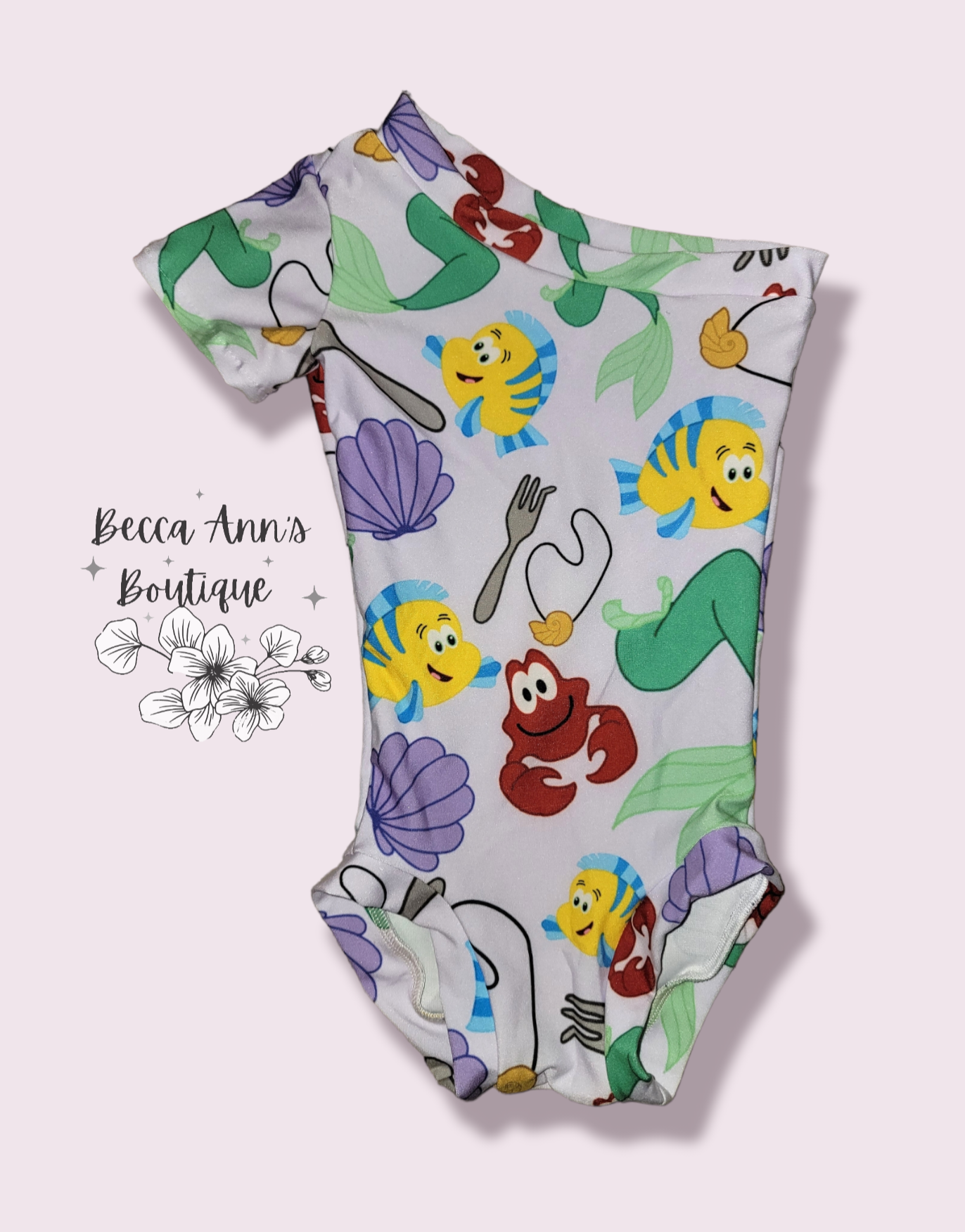One Sleeve Banded Leotard RTS