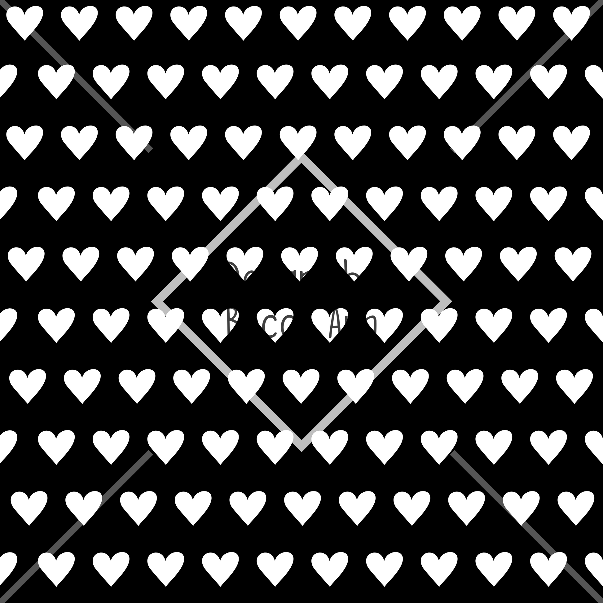 Simple Hearts Seamless File