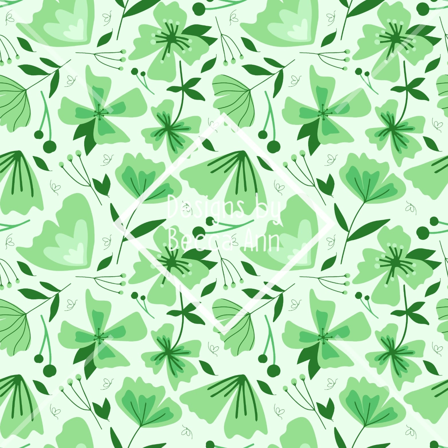 Spring Floral Seamless File