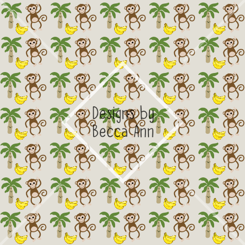 Monkeys and Trees Seamless File
