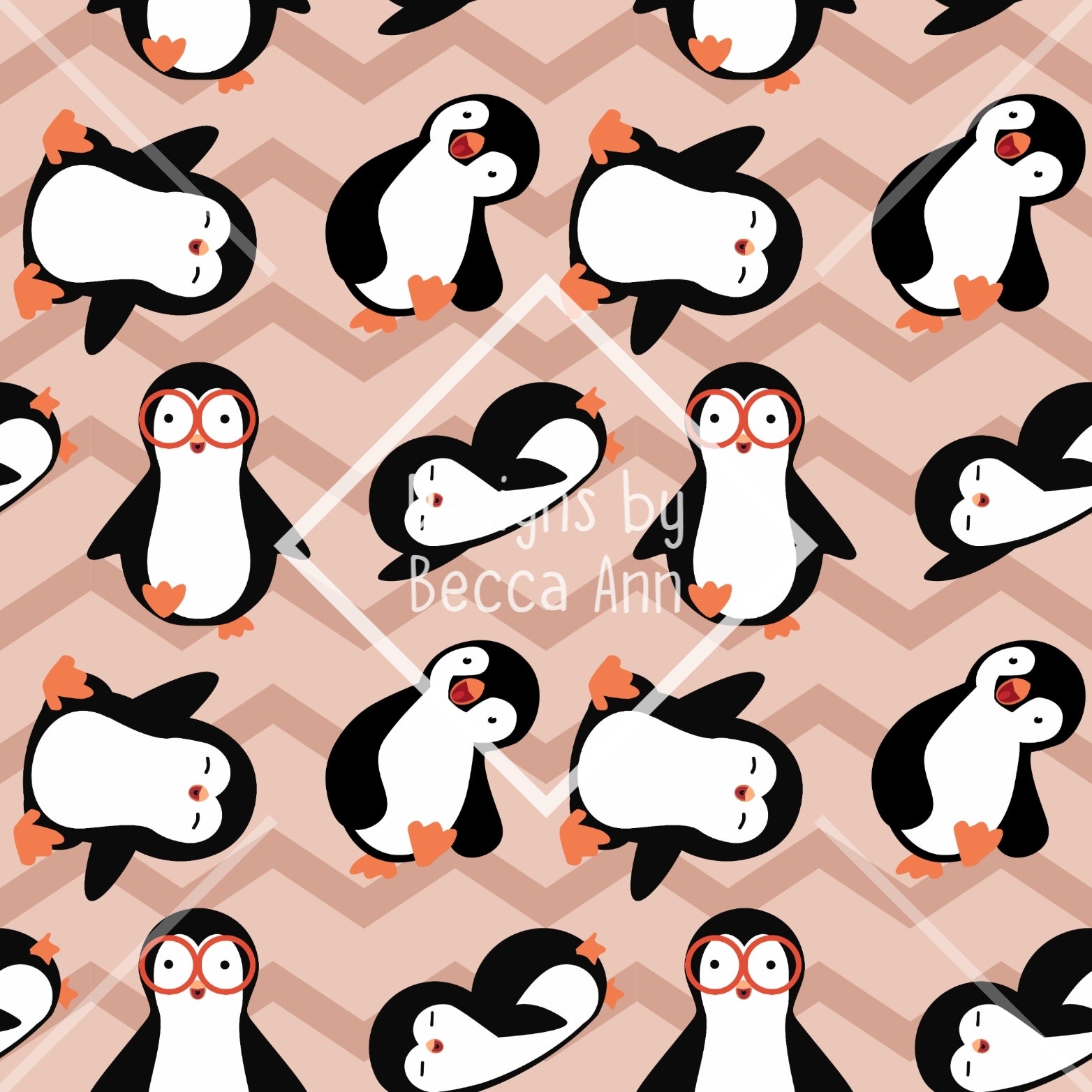 Chevron Penguin Seamless File