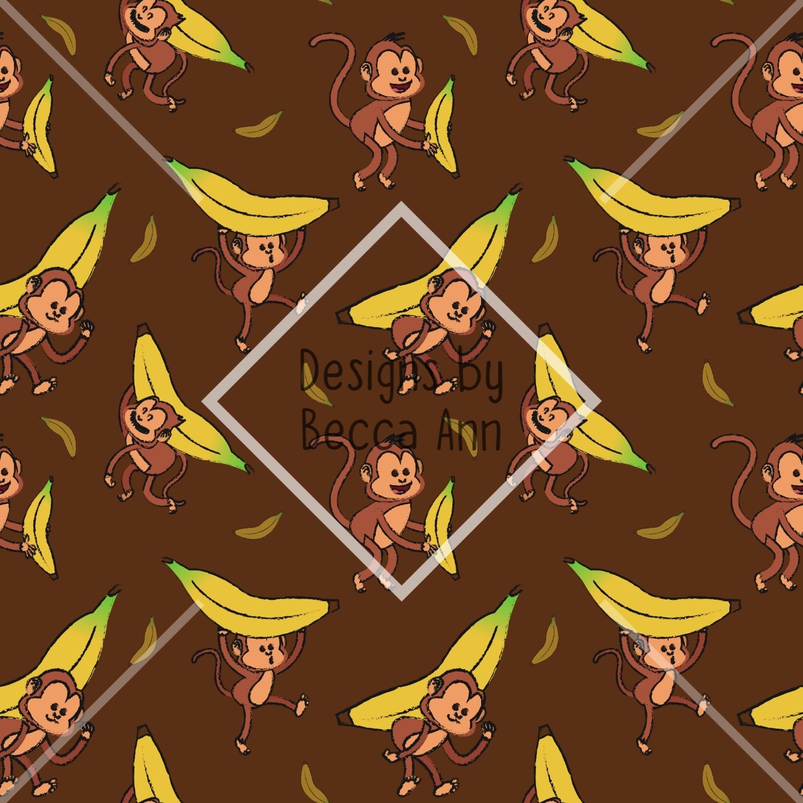 Monkey and Banana Seamless File