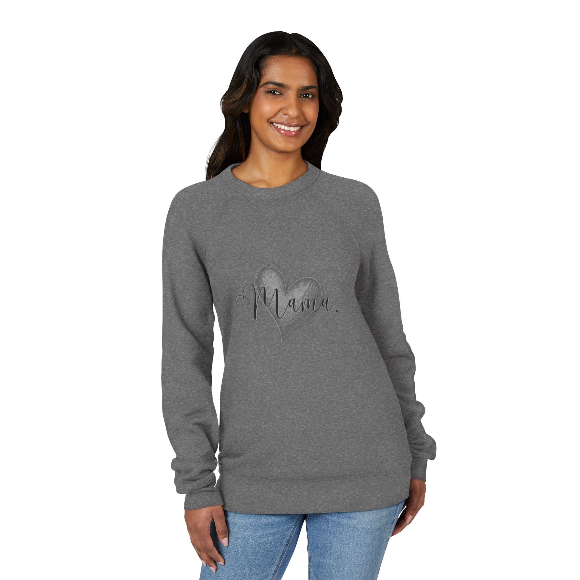 Cozy Raglan Crew Neck Sweatshirt