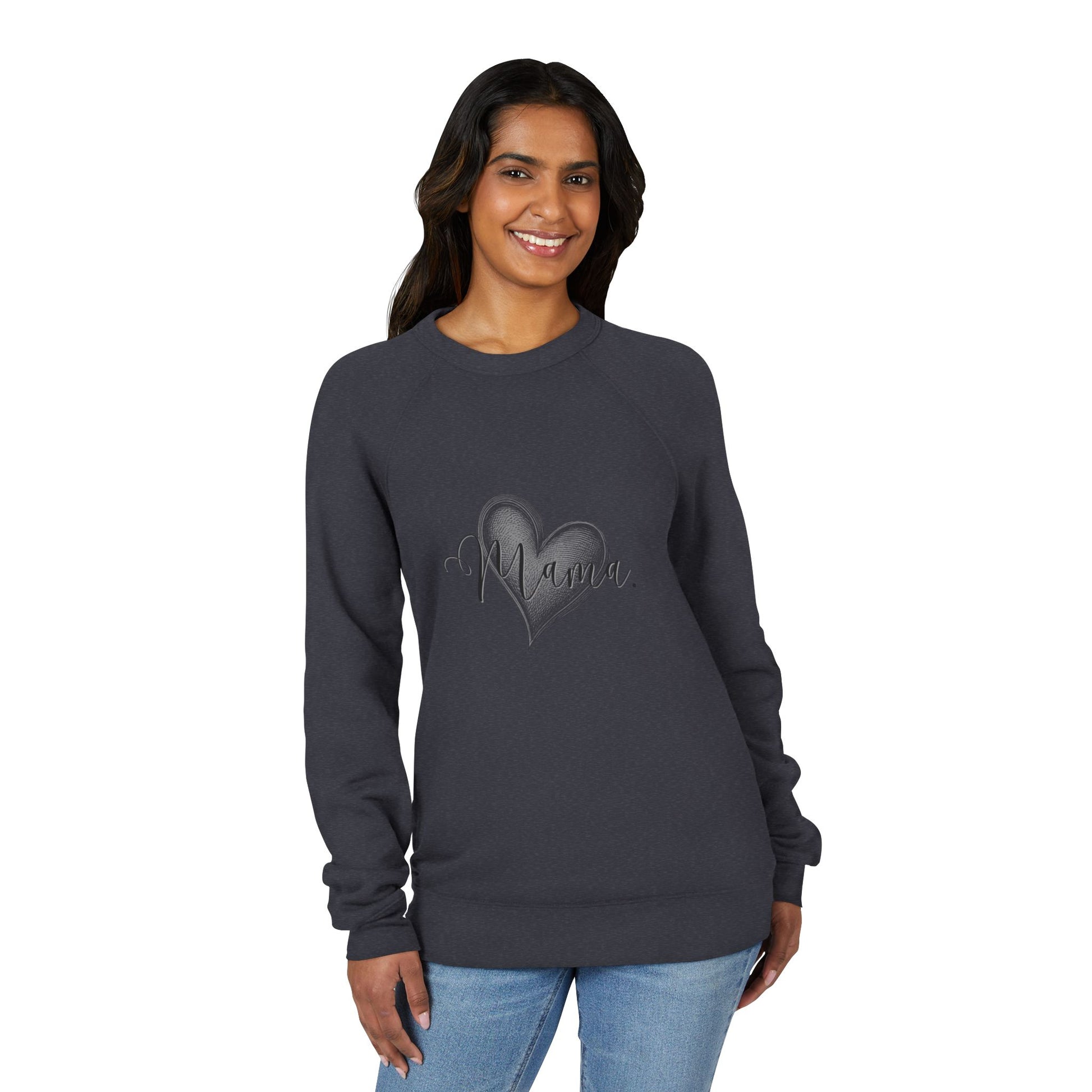 Cozy Raglan Crew Neck Sweatshirt