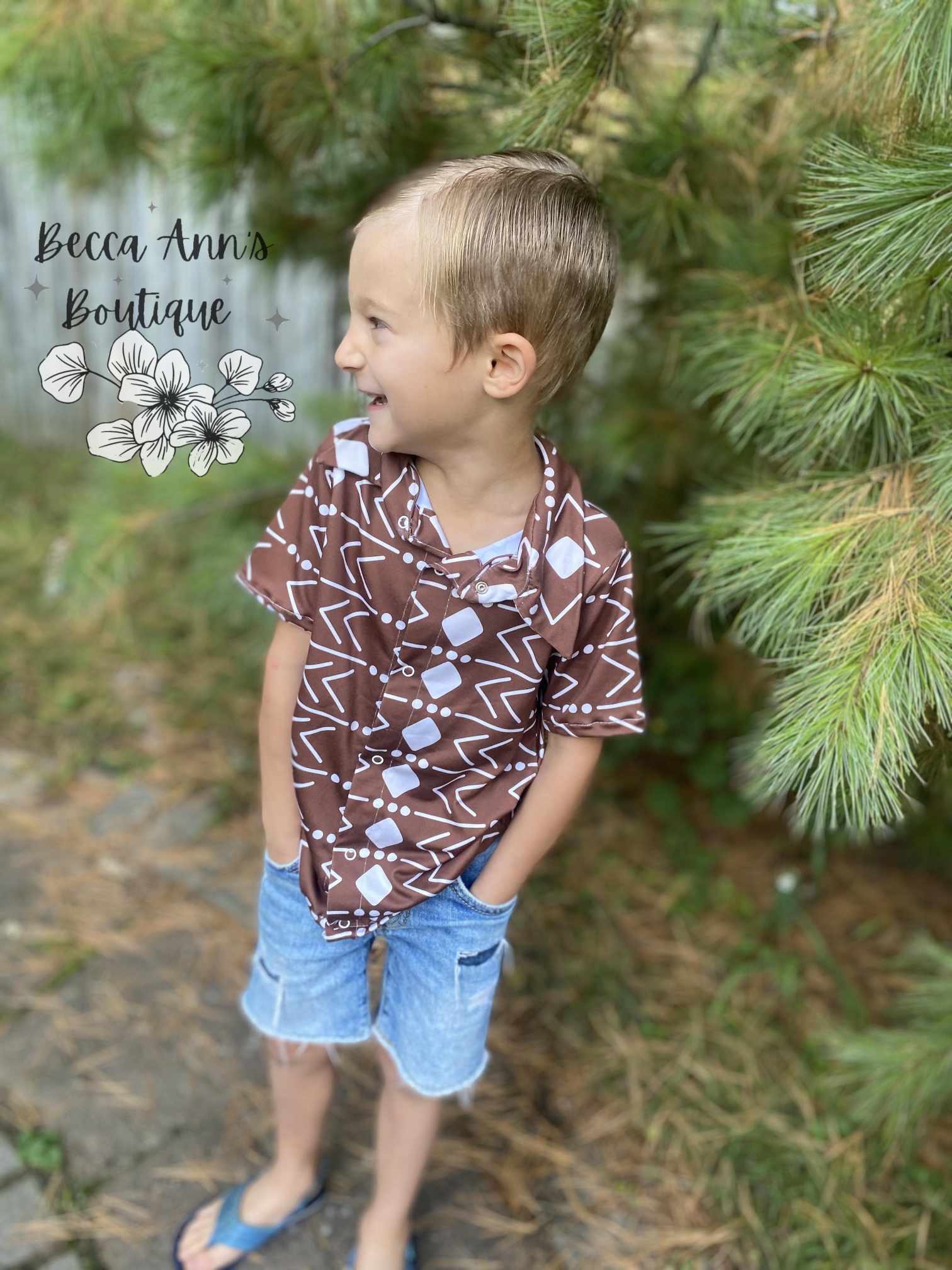 Boys Button Down Shirt