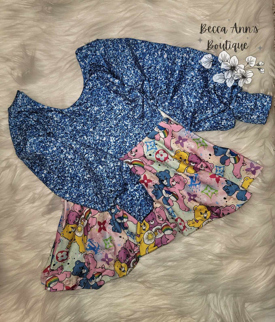 Bishop Sleeve Brielle Peplum Top RTS