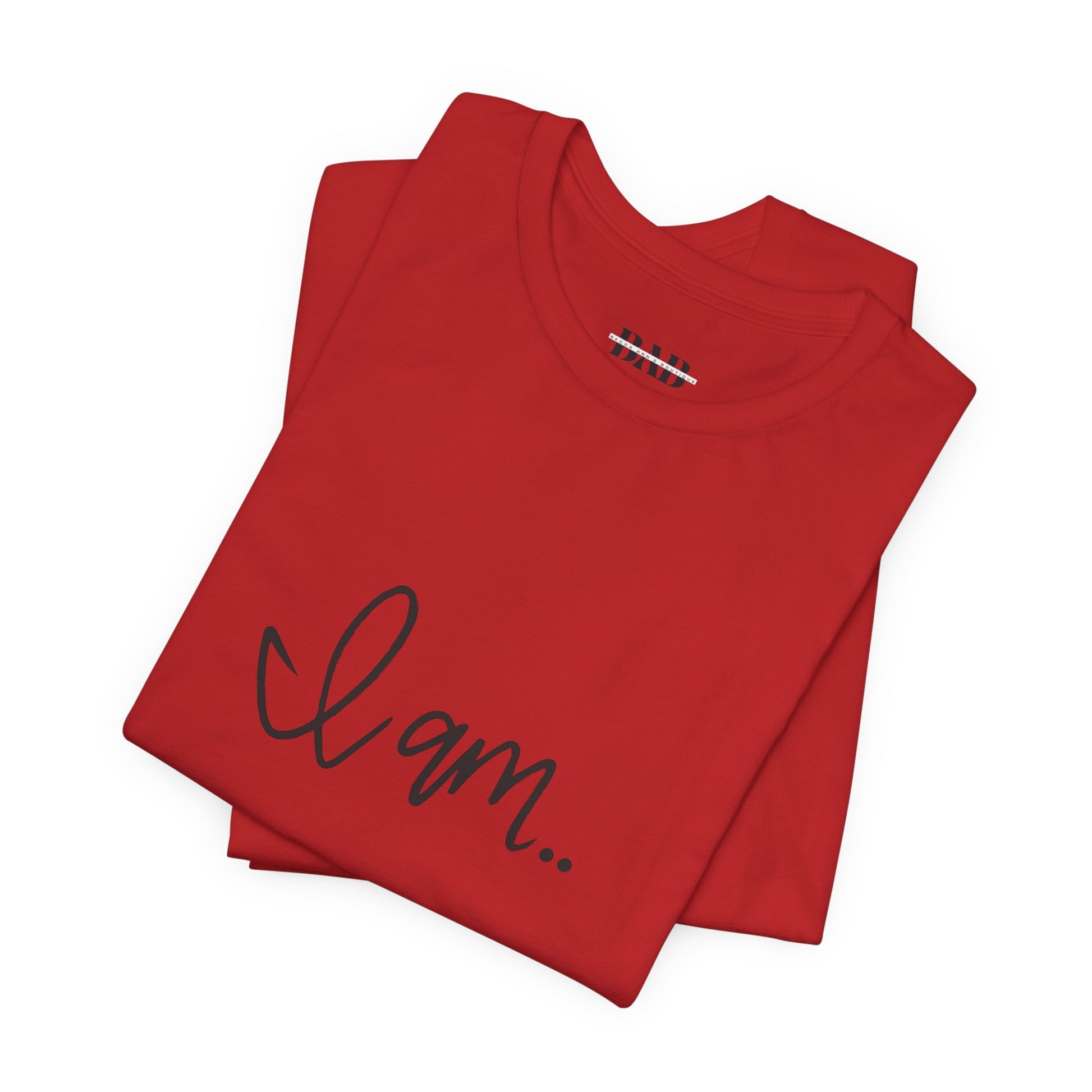 Cozy "I am" T-shirt