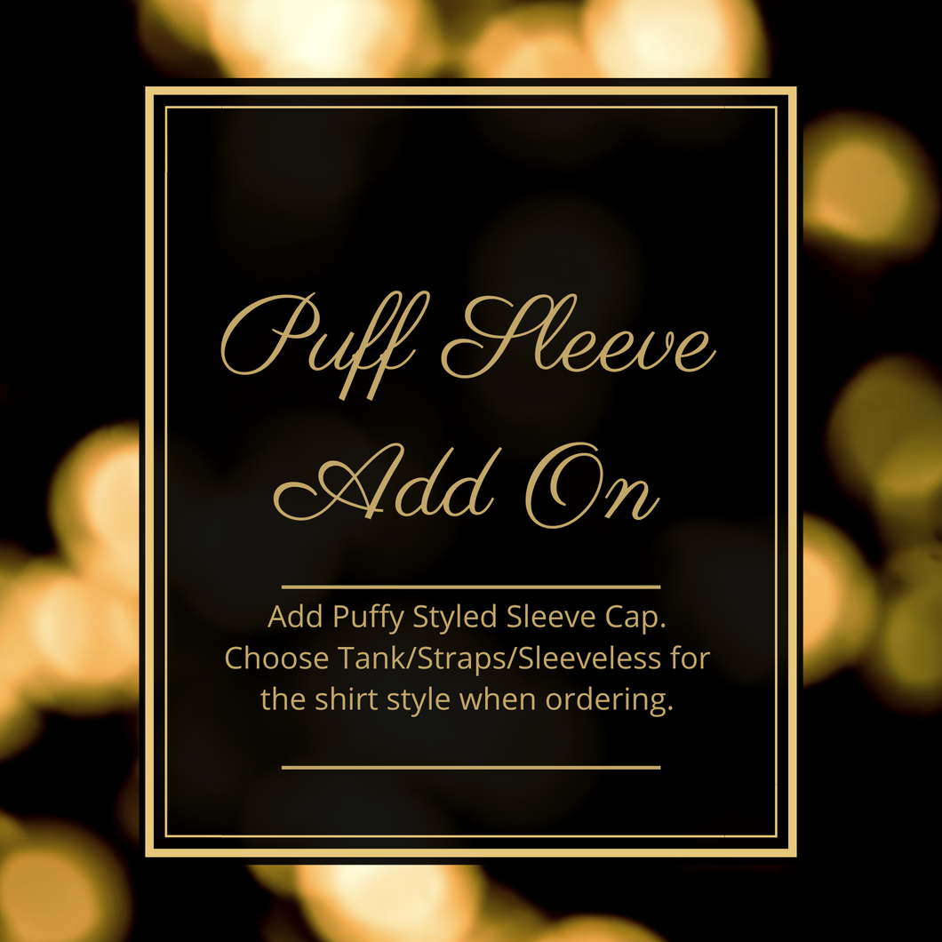 Puffy Sleeve Cap Add On