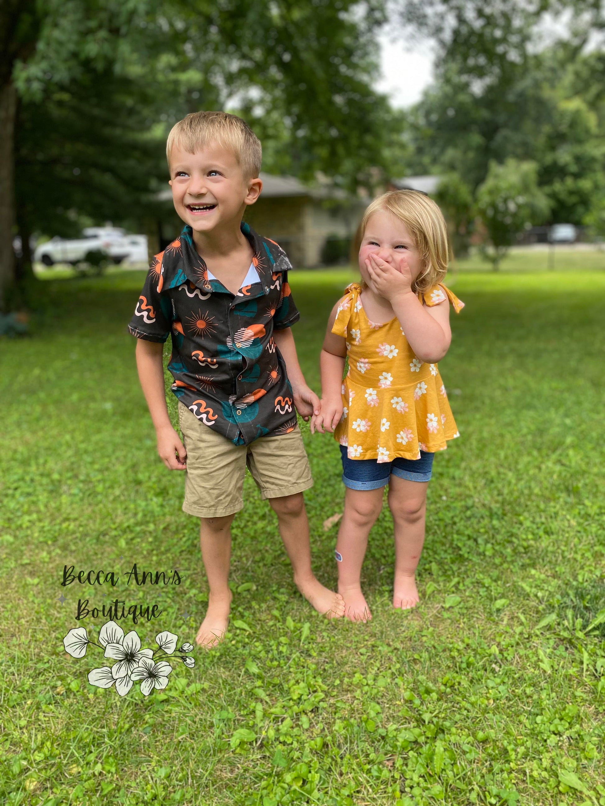 Boys Button Down Shirt