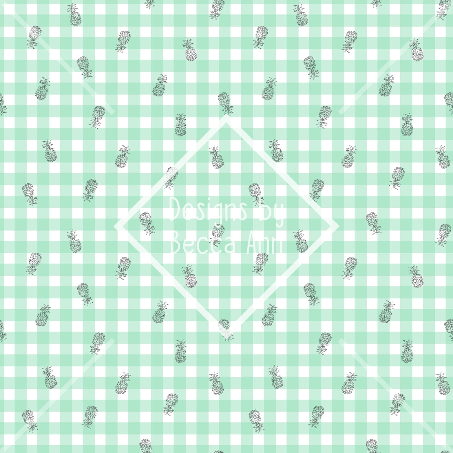 Pineapple Plaid Seamless File