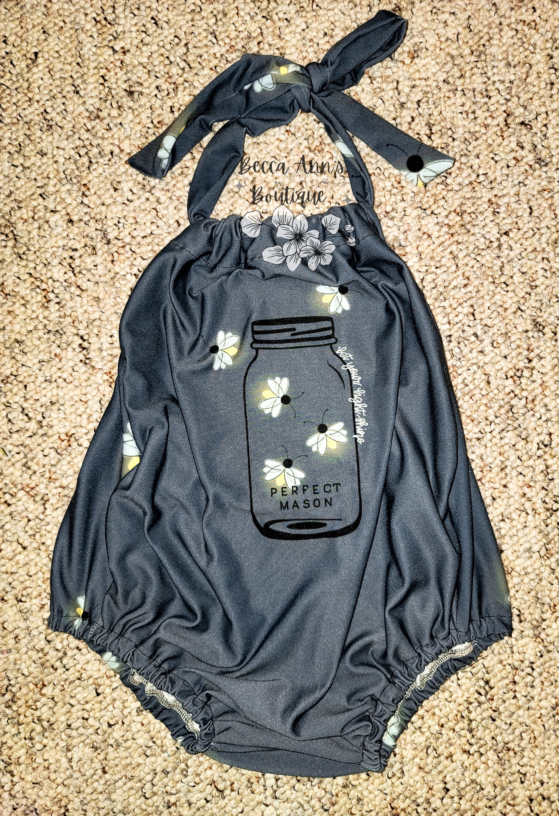 Tie Bubble Romper