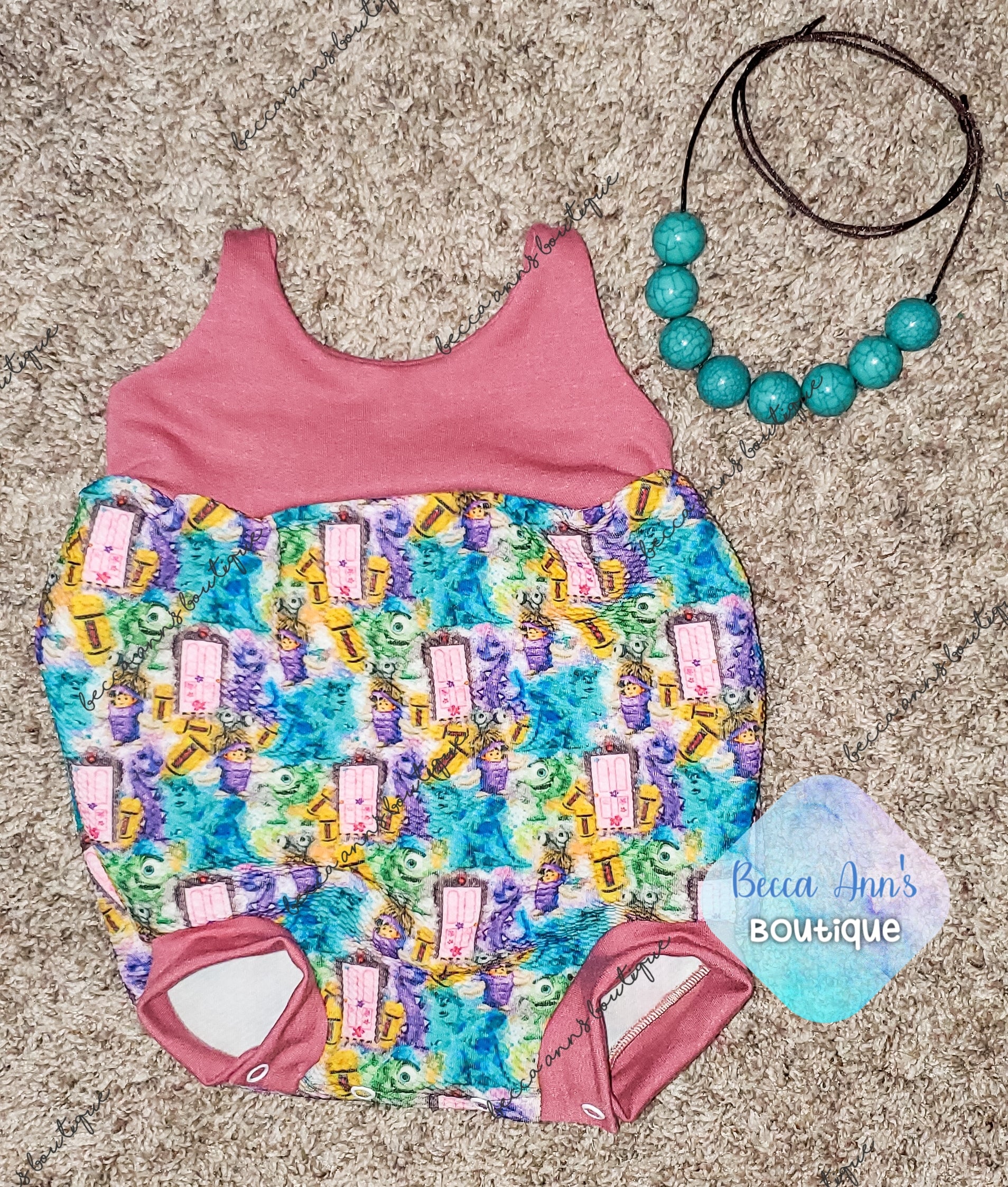 Summer Bubble Romper