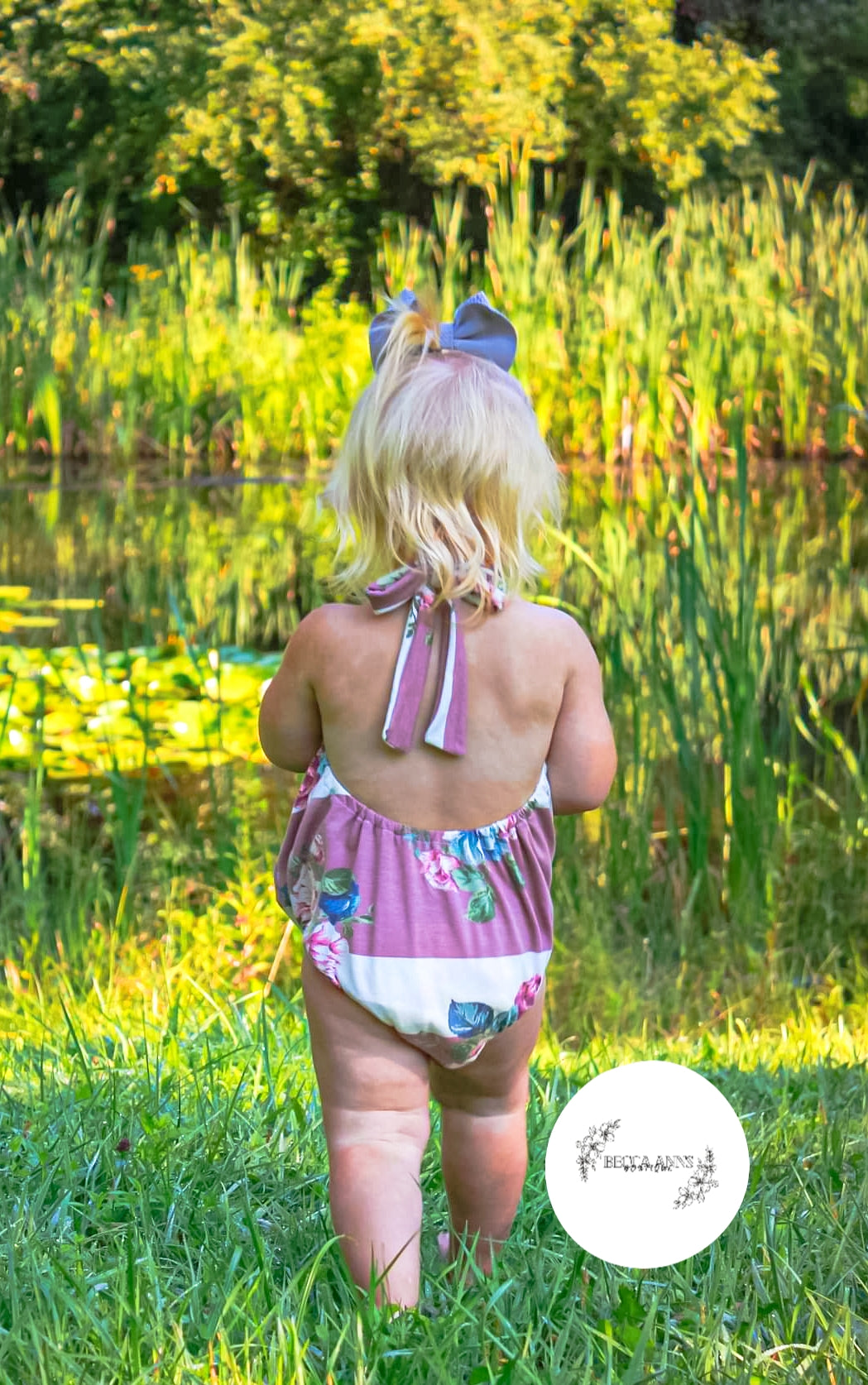 Tie Bubble Romper