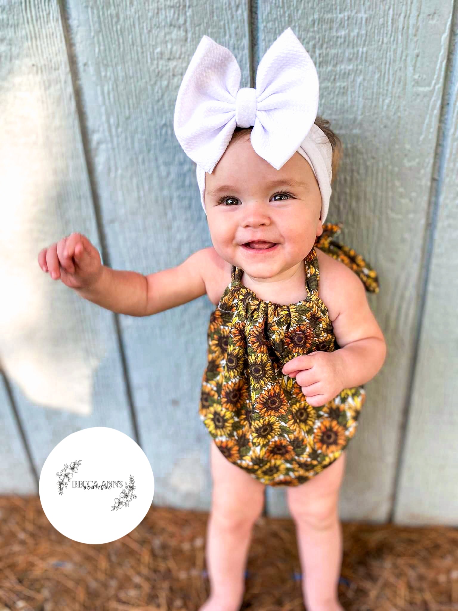 Tie Bubble Romper