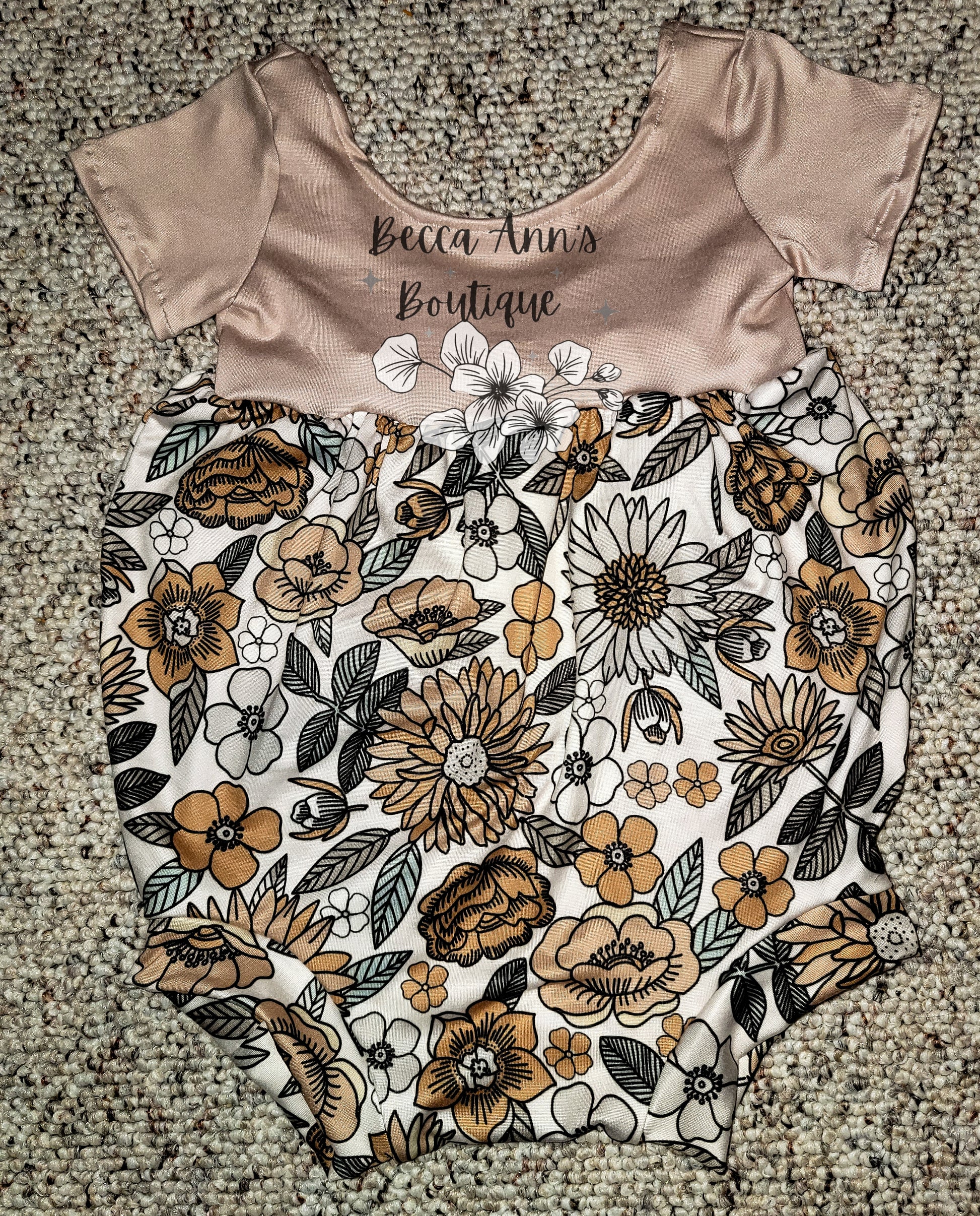 Summer Bubble Romper