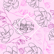 Load image into Gallery viewer, Sweet Pink Magnolia Seamless File
