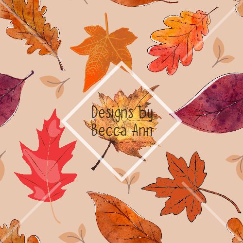 Fall Leaves Seamless File