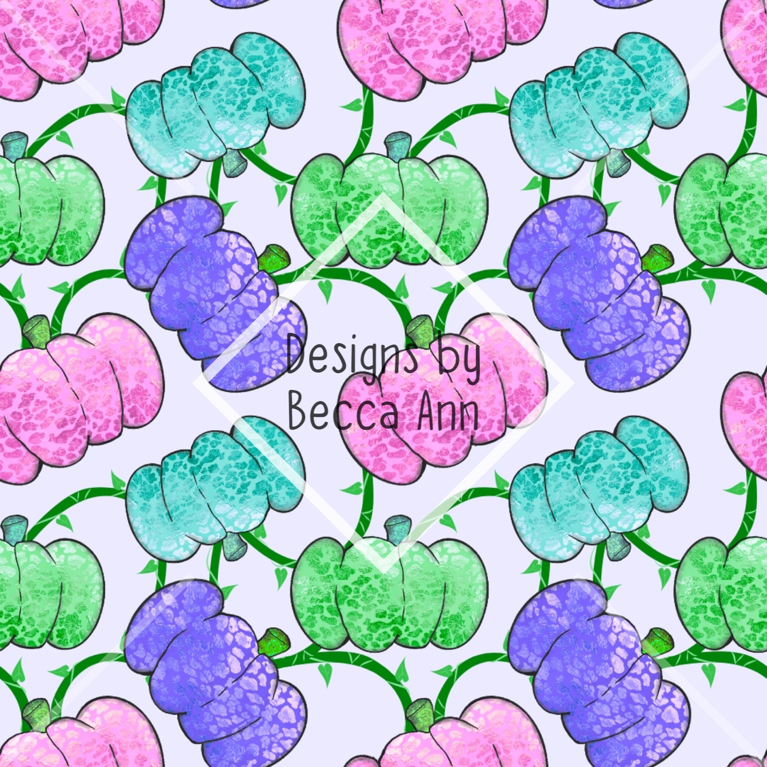 Pastel Pumpkin Seamless File