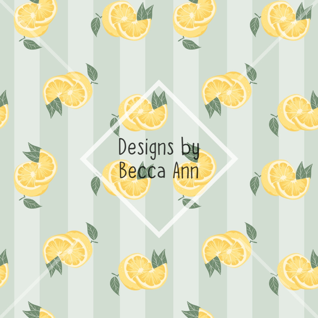 Sage Lemons Seamless File