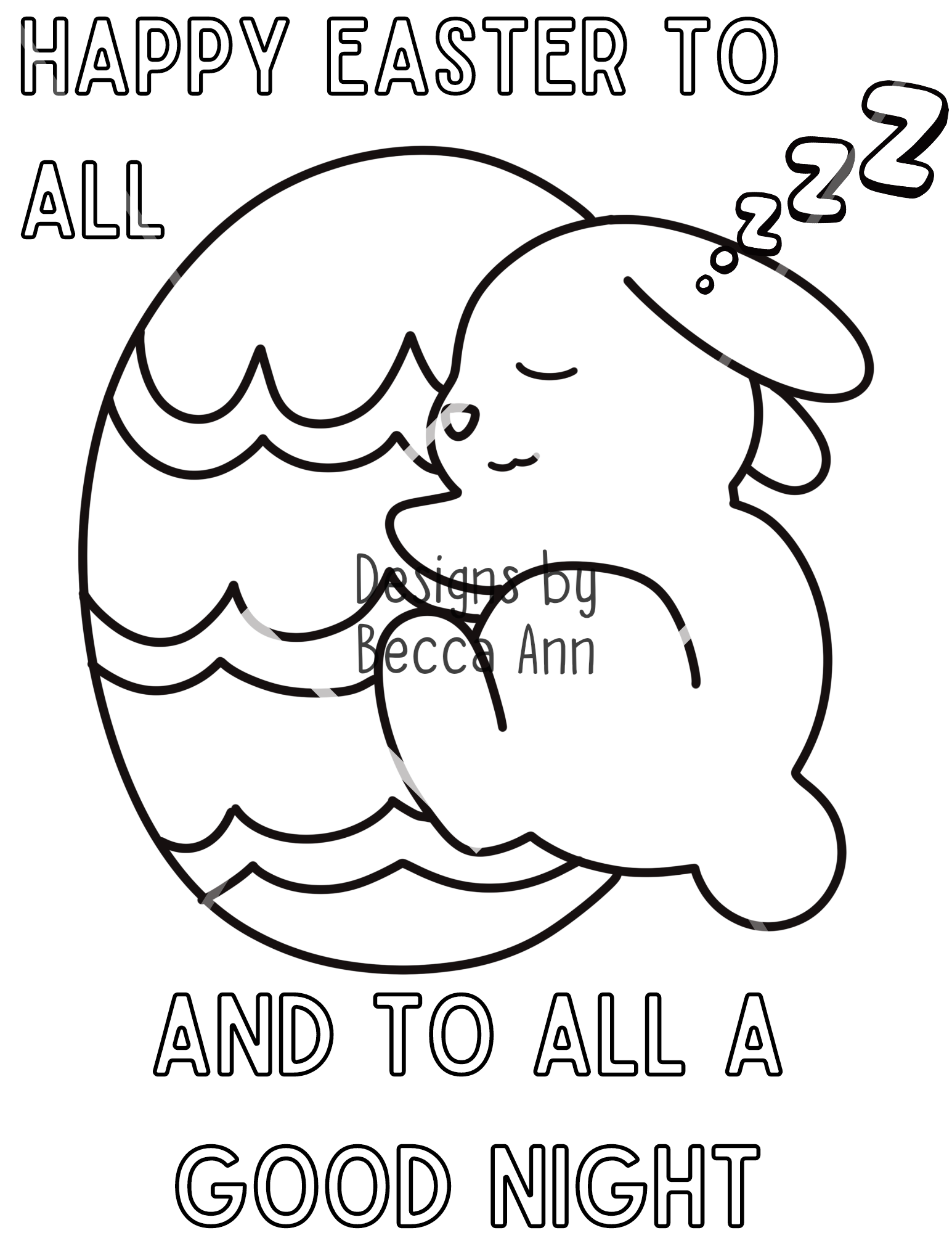 Easter Coloring Book