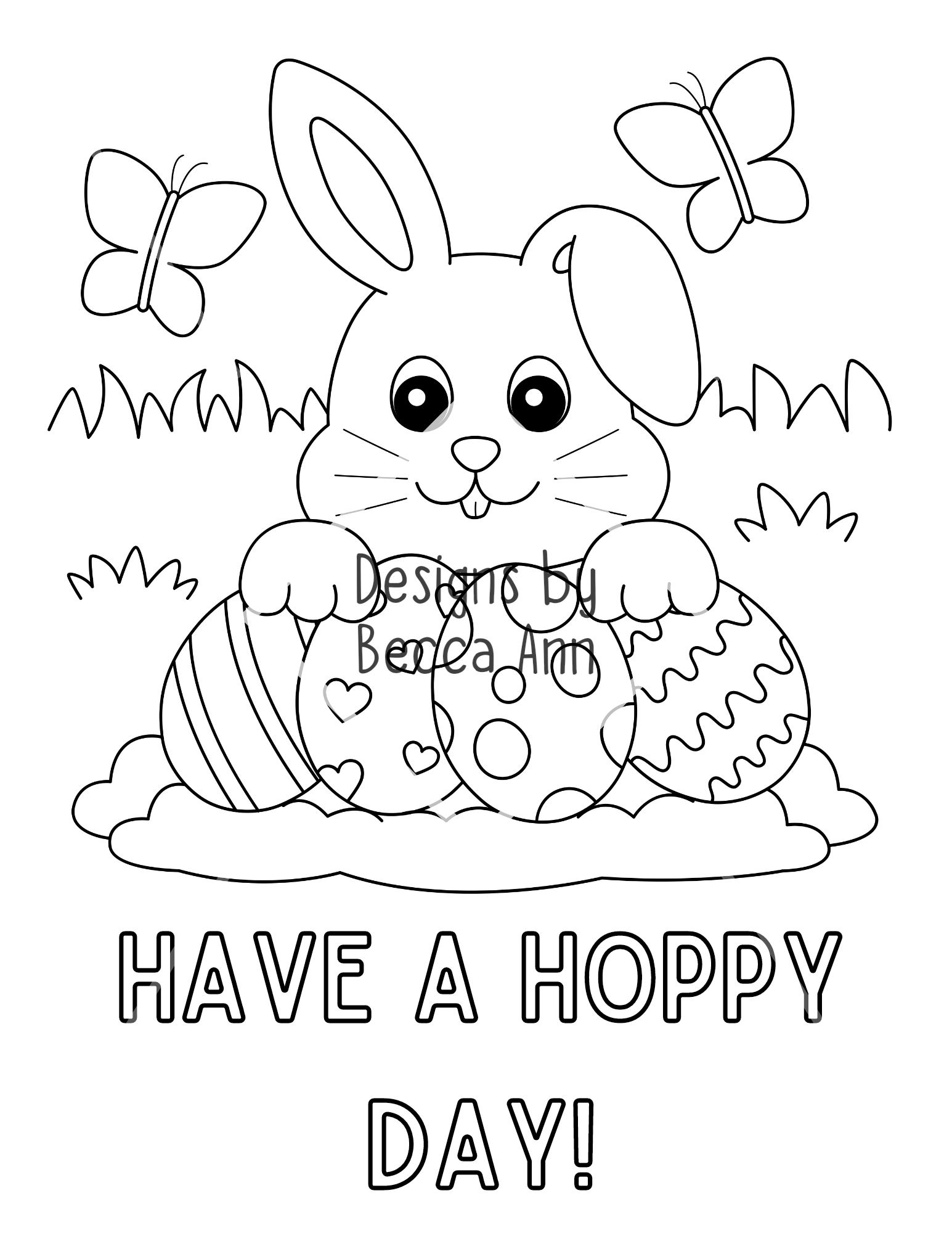 Easter Coloring Book
