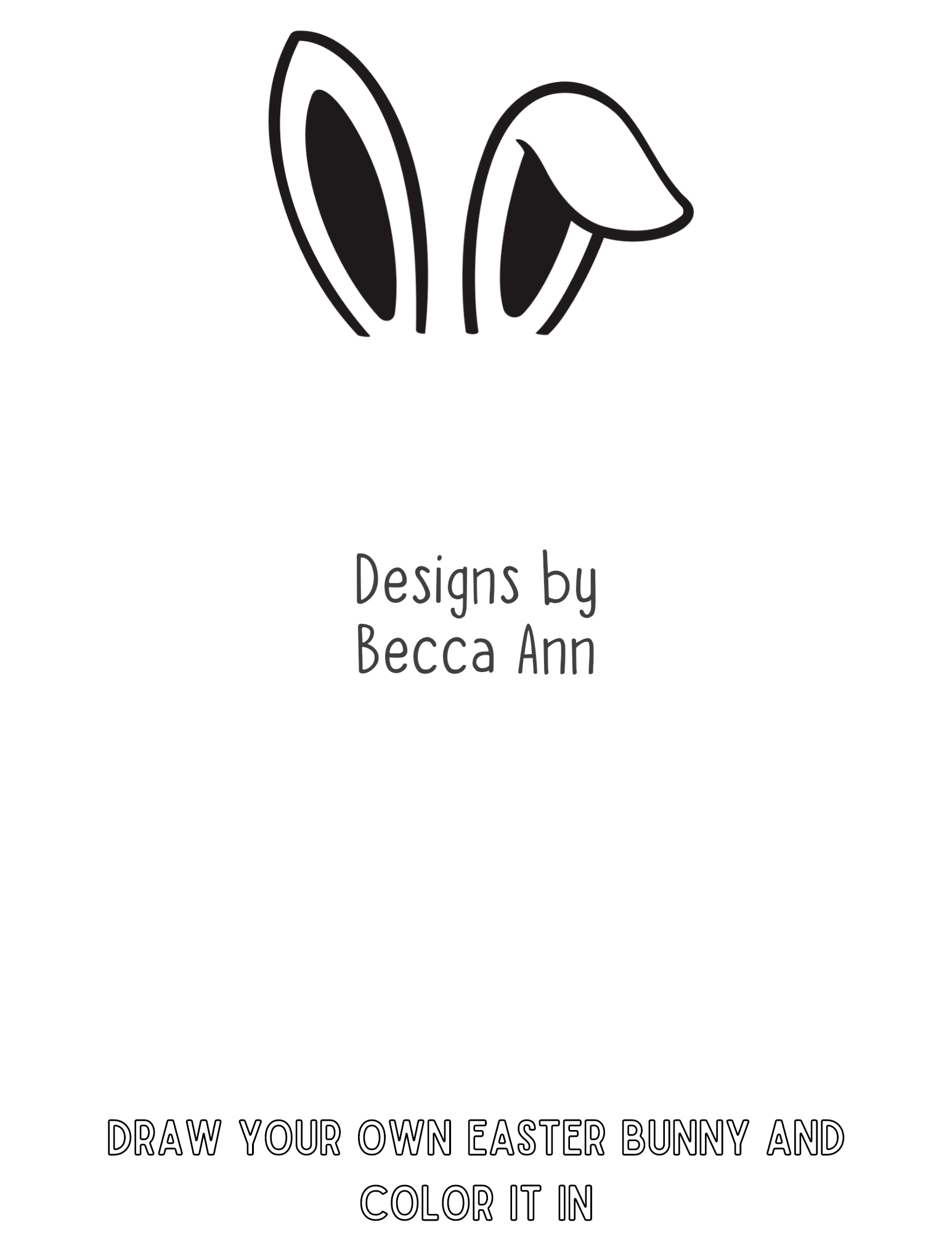 Easter Coloring Book