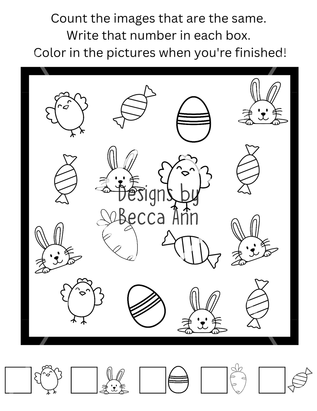 Easter Coloring Book