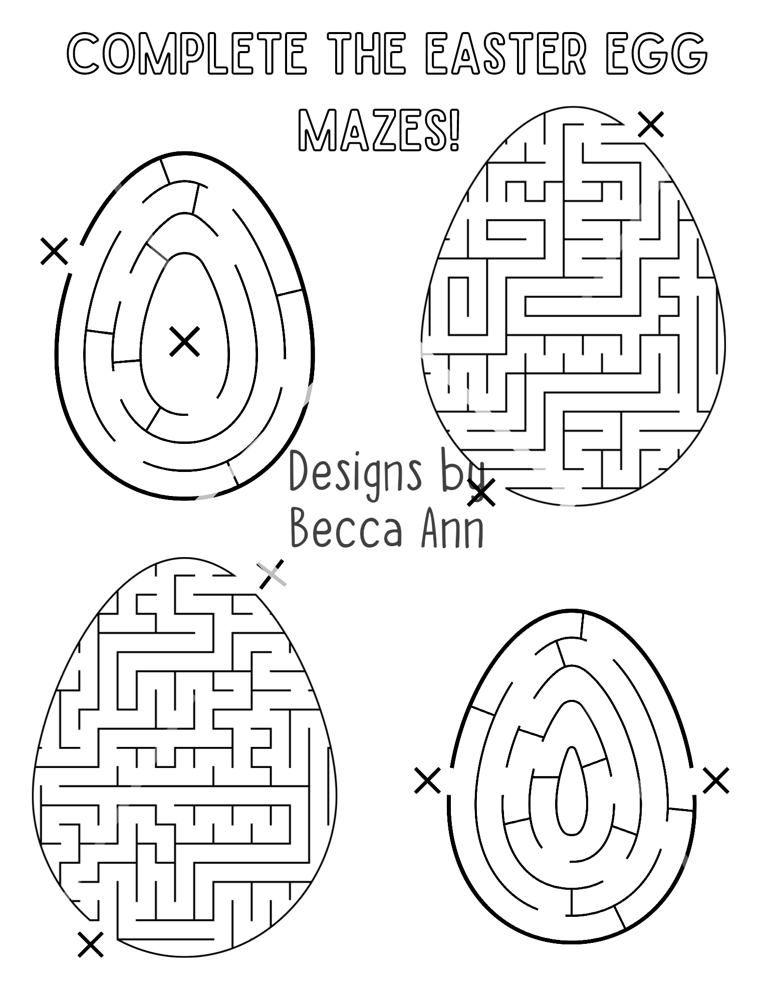 Easter Coloring Book