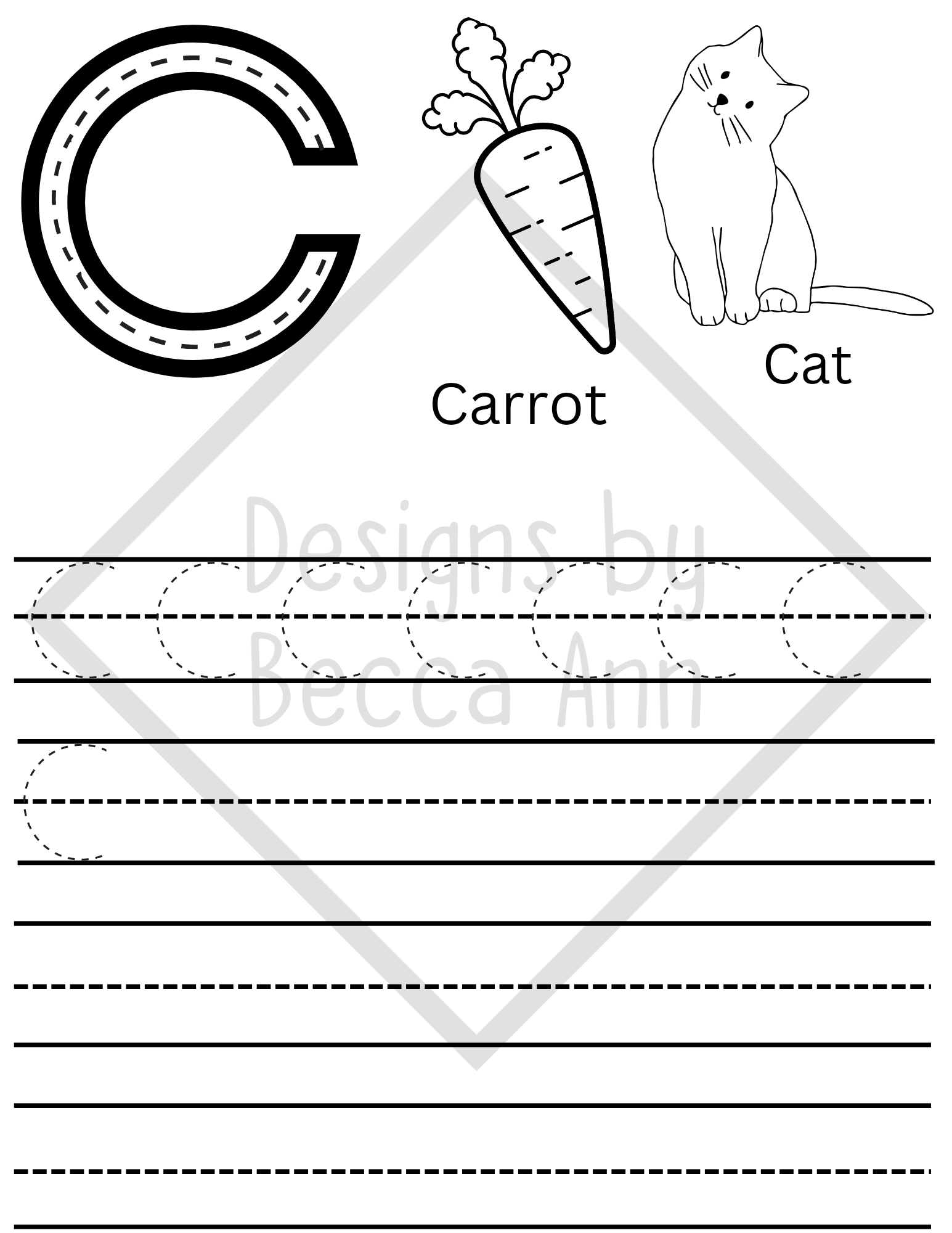 Letter Learning Coloring Book