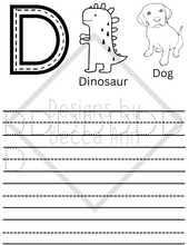 Load image into Gallery viewer, Letter Learning Coloring Book
