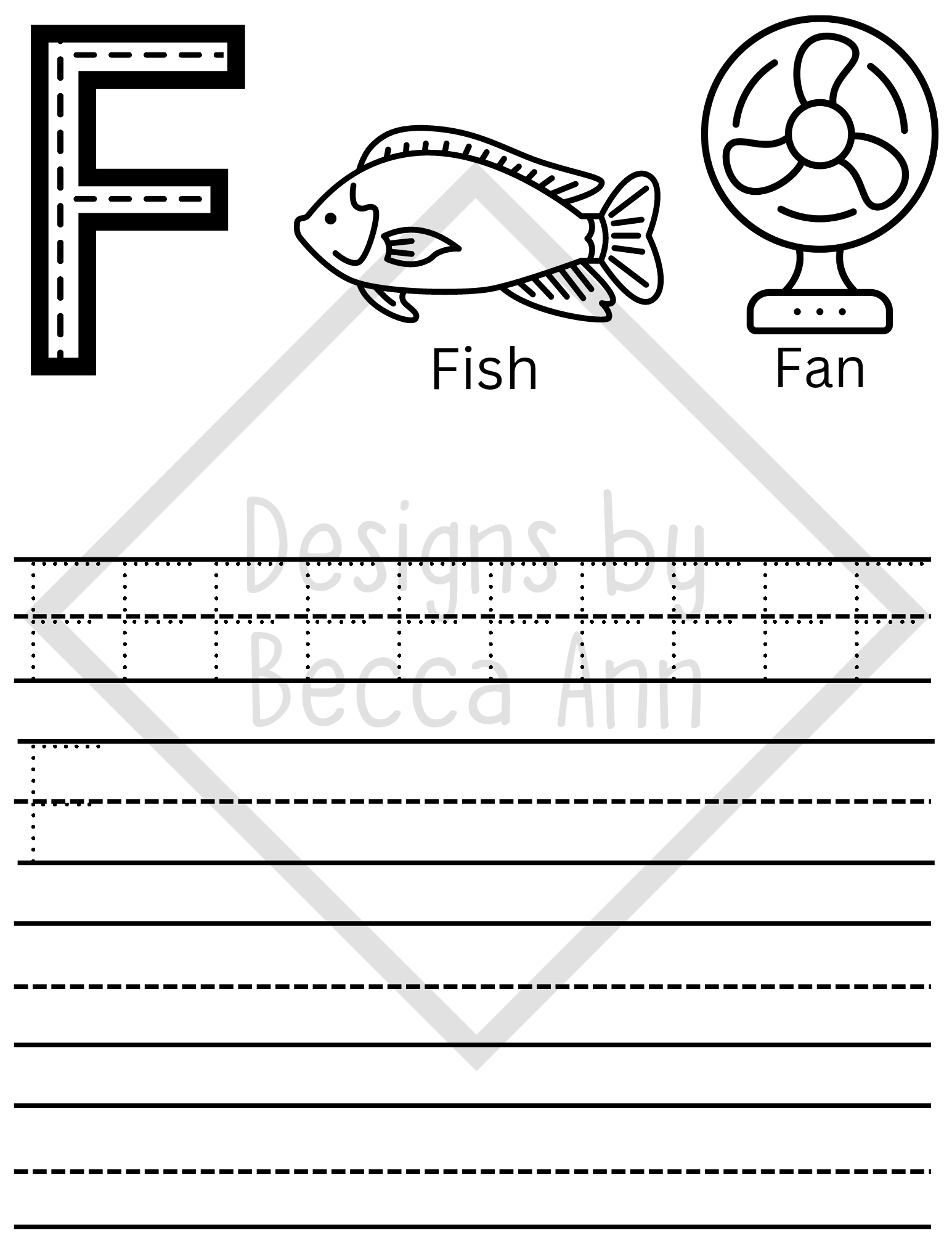 Letter Learning Coloring Book