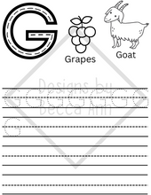 Load image into Gallery viewer, Letter Learning Coloring Book
