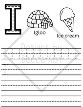 Load image into Gallery viewer, Letter Learning Coloring Book
