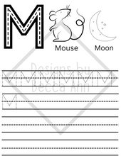 Load image into Gallery viewer, Letter Learning Coloring Book
