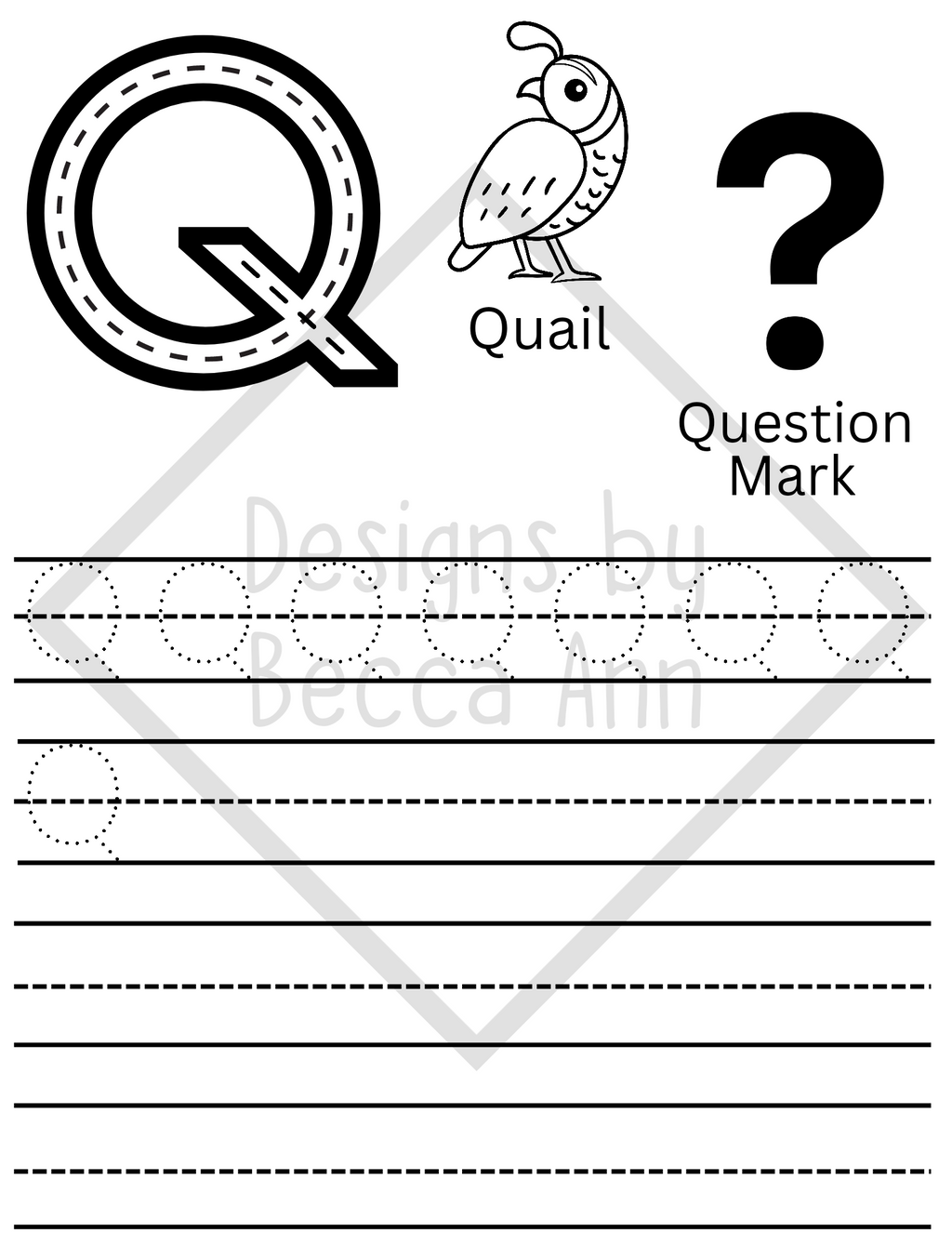 Letter Learning Coloring Book
