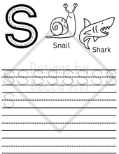 Load image into Gallery viewer, Letter Learning Coloring Book
